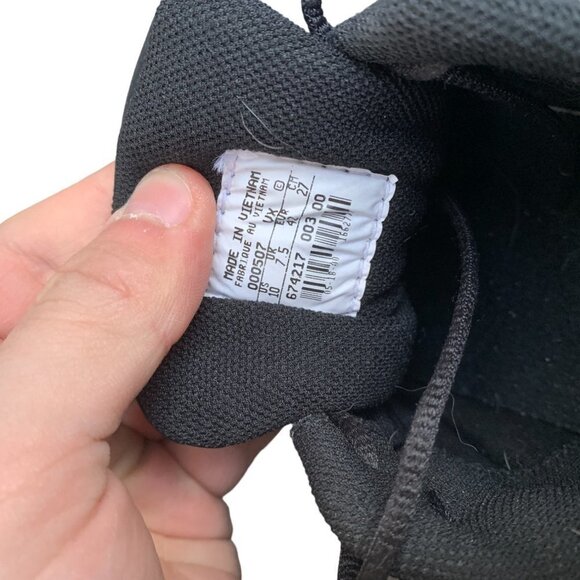 VINTAGE 2000 Nike Cross Trainer Shoes Size 10 Black - Picture 10 of 10